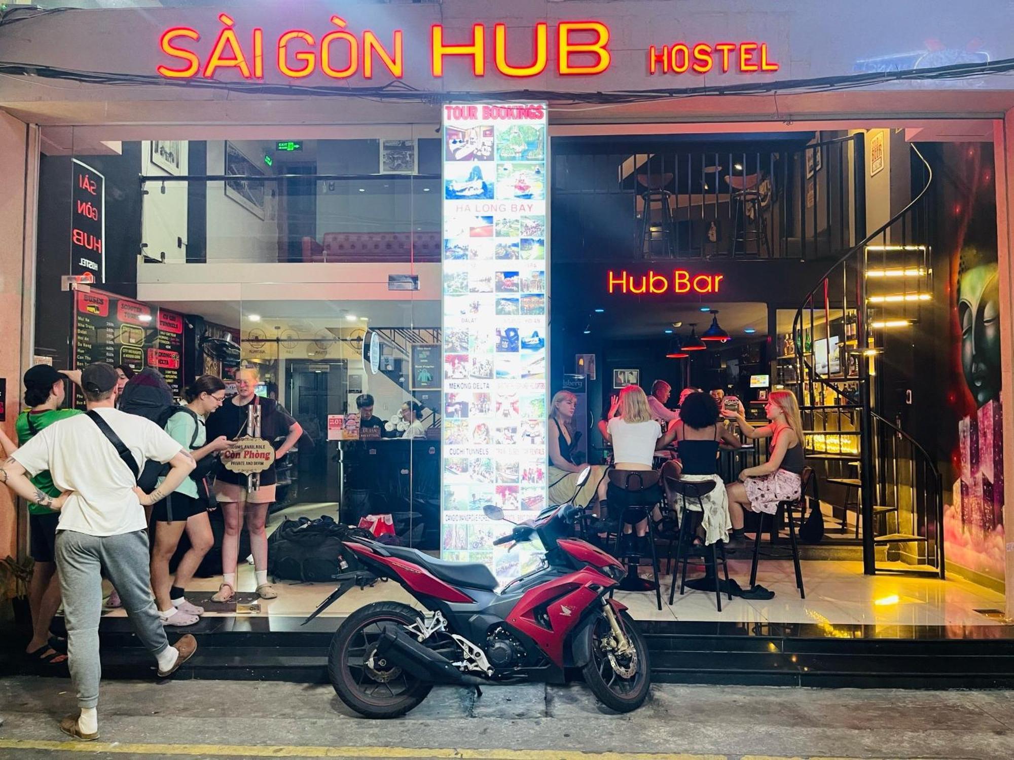 Saigon Hub Hostel Bandar Ho Chi Minh Luaran gambar