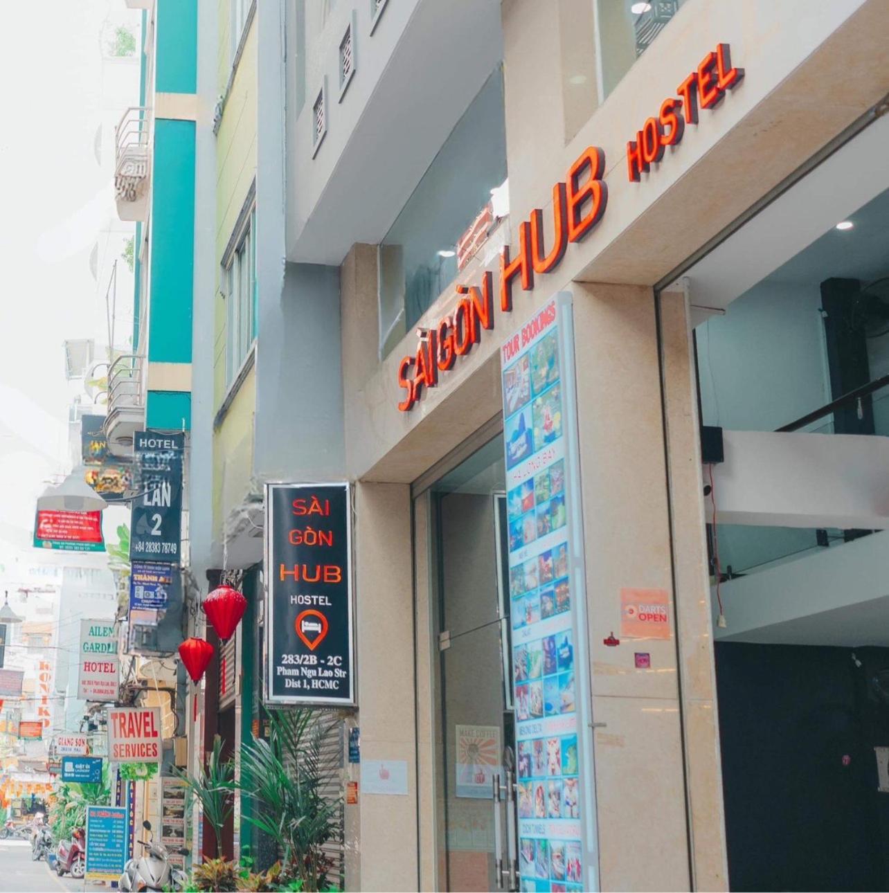 Saigon Hub Hostel Bandar Ho Chi Minh Luaran gambar