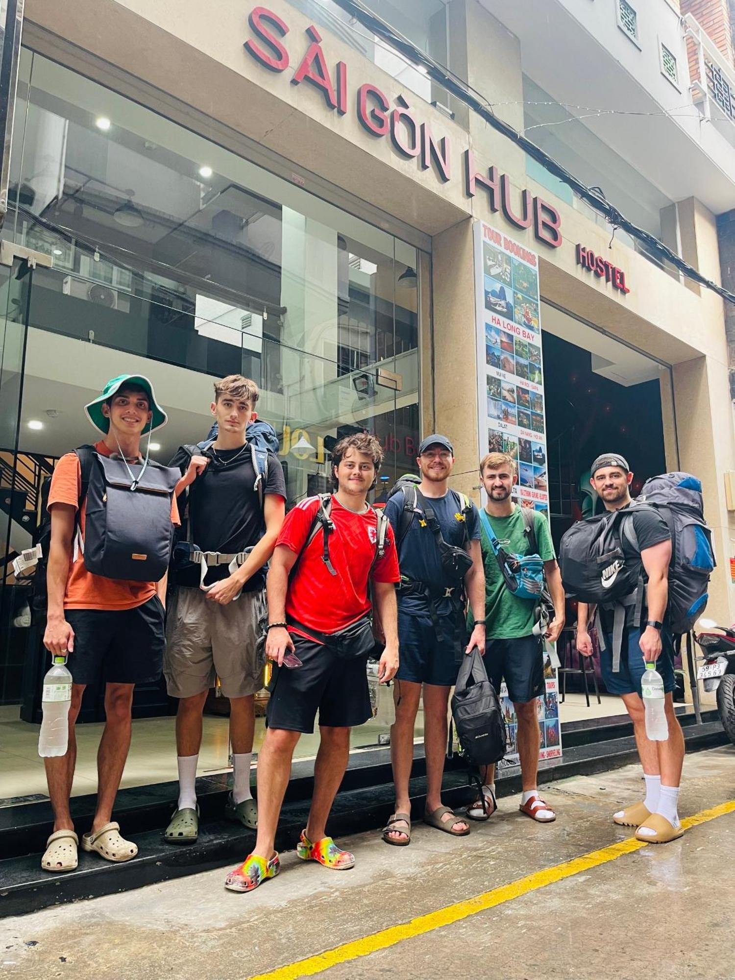 Saigon Hub Hostel Bandar Ho Chi Minh Luaran gambar