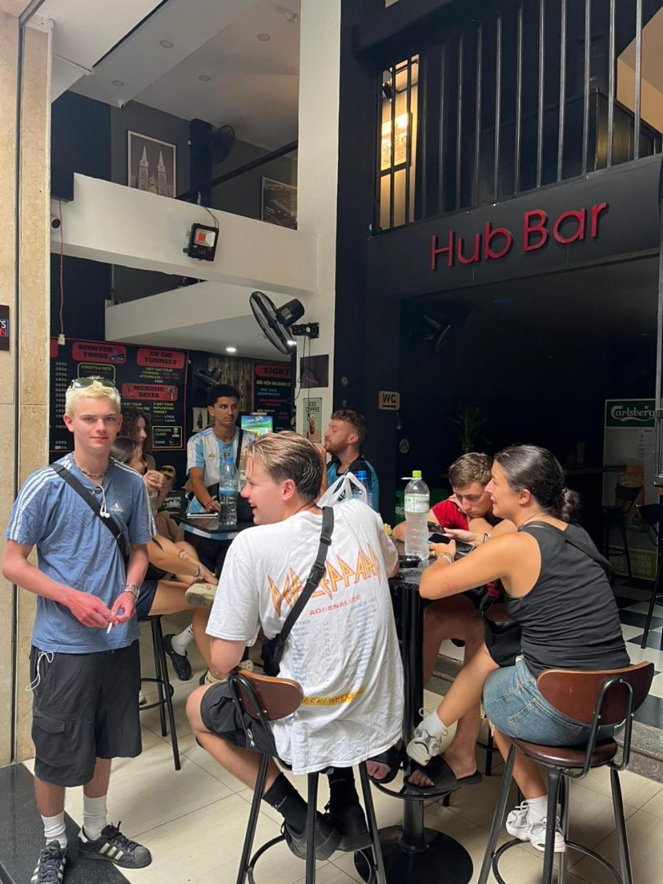 Saigon Hub Hostel Bandar Ho Chi Minh Luaran gambar